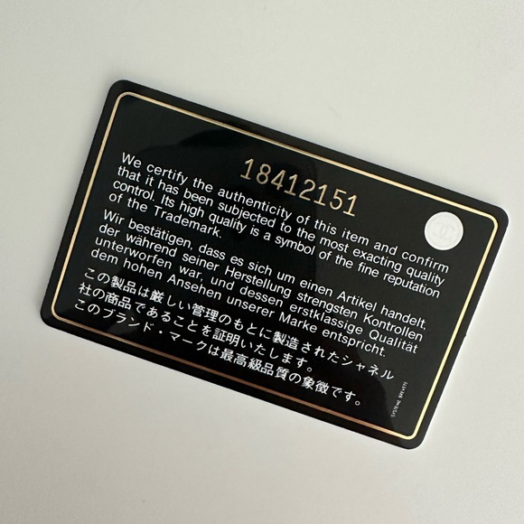 Authentic large Chanel Boy Bag in black calfskin. Comes with full set. - Picture 11 of 12